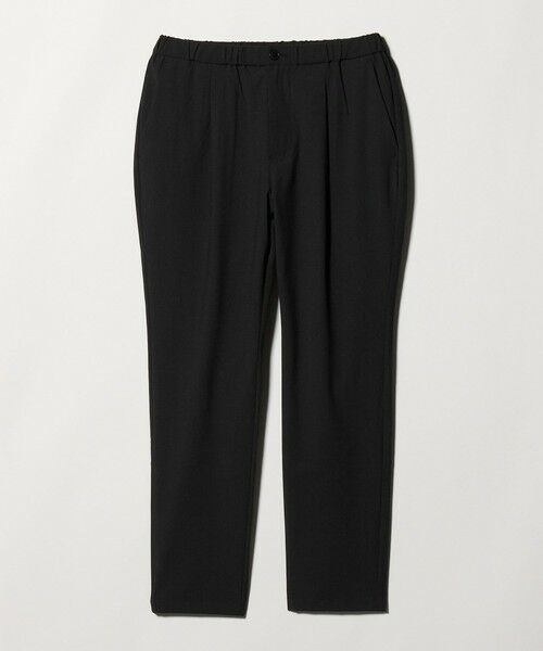 BEAUTY&YOUTH UNITED ARROWS / ビューティー&ユース ユナイテッドアローズ その他パンツ | クールタッチ TR 1プリーツ イージーパンツ NO.5 ストレッチ 接触冷感（DK.GRAY）