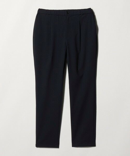 BEAUTY&YOUTH UNITED ARROWS / ビューティー&ユース ユナイテッドアローズ その他パンツ | クールタッチ TR 1プリーツ イージーパンツ NO.5 ストレッチ 接触冷感（NAVY）