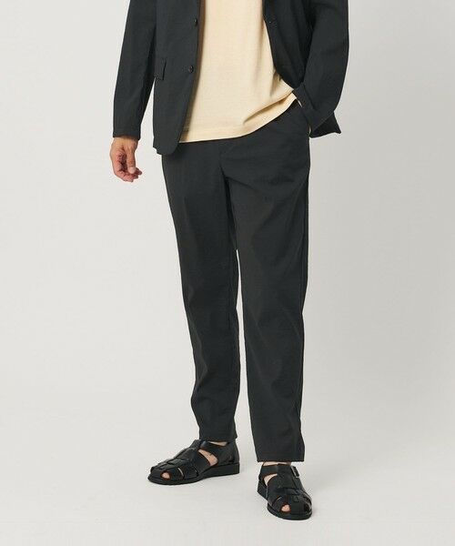 BEAUTY&YOUTH UNITED ARROWS / ビューティー&ユース ユナイテッドアローズ その他パンツ | MIXTURE ナイロン 1プリーツ テーパード パンツ NO.5 ヨコストレッチ 撥水機能 ウォッシャブル セットアップ対応 | 詳細2