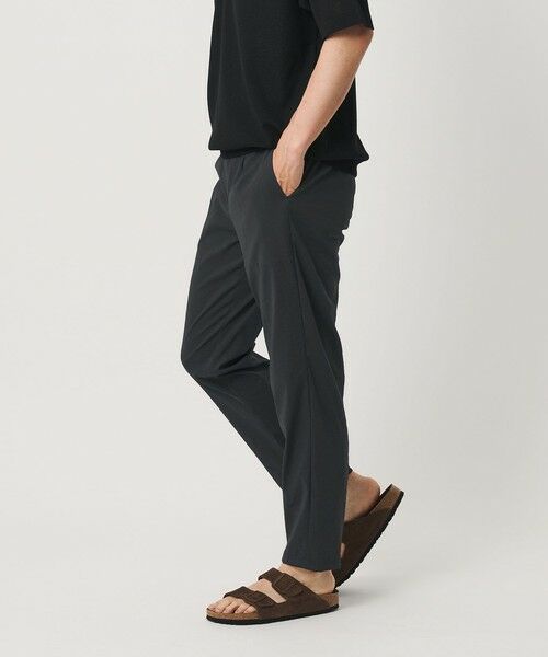 BEAUTY&YOUTH UNITED ARROWS / ビューティー&ユース ユナイテッドアローズ その他パンツ | MIXTURE ナイロン 1プリーツ テーパード パンツ NO.5 ヨコストレッチ 撥水機能 ウォッシャブル セットアップ対応 | 詳細8