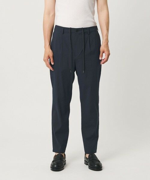 BEAUTY&YOUTH UNITED ARROWS / ビューティー&ユース ユナイテッドアローズ その他パンツ | MIXTURE ナイロン 1プリーツ テーパード パンツ NO.5 ヨコストレッチ 撥水機能 ウォッシャブル セットアップ対応 | 詳細17