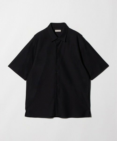BEAUTY&YOUTH UNITED ARROWS / ビューティー&ユース ユナイテッドアローズ シャツ・ブラウス | 金政メリヤス ドビー スクエア フィット レギュラー シャツ（BLACK）