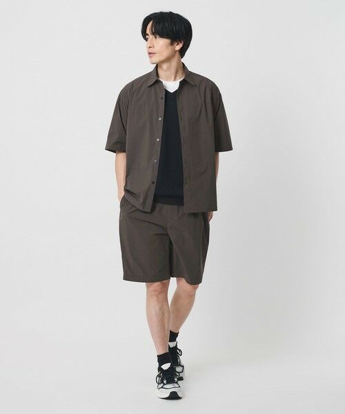 BEAUTY&YOUTH UNITED ARROWS / ビューティー&ユース ユナイテッドアローズ シャツ・ブラウス | 360°MASTER ICE ショートスリーブ シャツ セットアップ対応 接触冷感 ストレッチ 撥水 UVカット | 詳細19