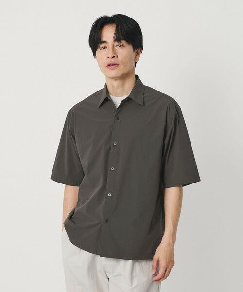 BEAUTY&YOUTH UNITED ARROWS / ビューティー&ユース ユナイテッドアローズ シャツ・ブラウス | 360°MASTER ICE ショートスリーブ シャツ セットアップ対応 接触冷感 ストレッチ 撥水 UVカット | 詳細22