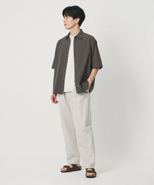 BEAUTY&YOUTH UNITED ARROWS / ビューティー&ユース ユナイテッドアローズ シャツ・ブラウス | 360°MASTER ICE ショートスリーブ シャツ セットアップ対応 接触冷感 ストレッチ 撥水 UVカット | 詳細17