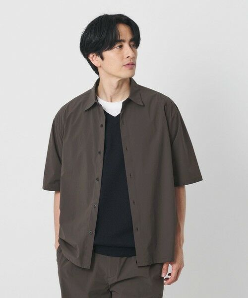 BEAUTY&YOUTH UNITED ARROWS / ビューティー&ユース ユナイテッドアローズ シャツ・ブラウス | 360°MASTER ICE ショートスリーブ シャツ セットアップ対応 接触冷感 ストレッチ 撥水 UVカット | 詳細18