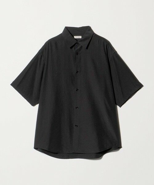 BEAUTY&YOUTH UNITED ARROWS / ビューティー&ユース ユナイテッドアローズ シャツ・ブラウス | シーン ナイロン レギュラー シャツ GRANDE型（BLACK）