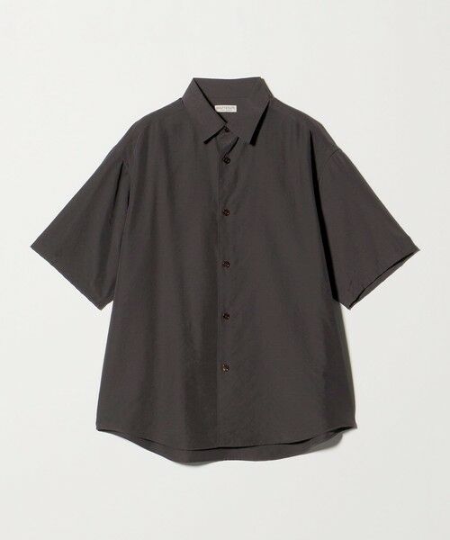 BEAUTY&YOUTH UNITED ARROWS / ビューティー&ユース ユナイテッドアローズ シャツ・ブラウス | シーン ナイロン レギュラー シャツ GRANDE型（DK.BROWN）