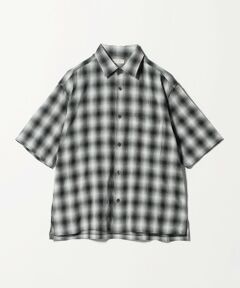 BEAUTY&YOUTH UNITED ARROWS / ビューティー&ユース ユナイテッドアローズ シャツ・ブラウス | ボイル オンブレ チェック レギュラーカラー シャツ GRANDE型