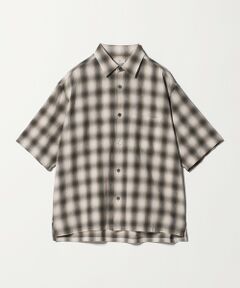 BEAUTY&YOUTH UNITED ARROWS / ビューティー&ユース ユナイテッドアローズ シャツ・ブラウス | ボイル オンブレ チェック レギュラーカラー シャツ GRANDE型