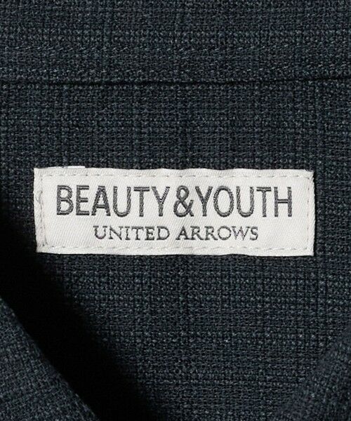BEAUTY&YOUTH UNITED ARROWS / ビューティー&ユース ユナイテッドアローズ シャツ・ブラウス | ツイードライク テクスチャード レギュラー シャツ GRANDE型 | 詳細8