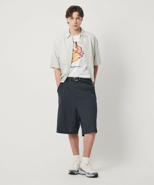 BEAUTY&YOUTH UNITED ARROWS / ビューティー&ユース ユナイテッドアローズ シャツ・ブラウス | ツイードライク テクスチャード レギュラー シャツ GRANDE型 | 詳細14