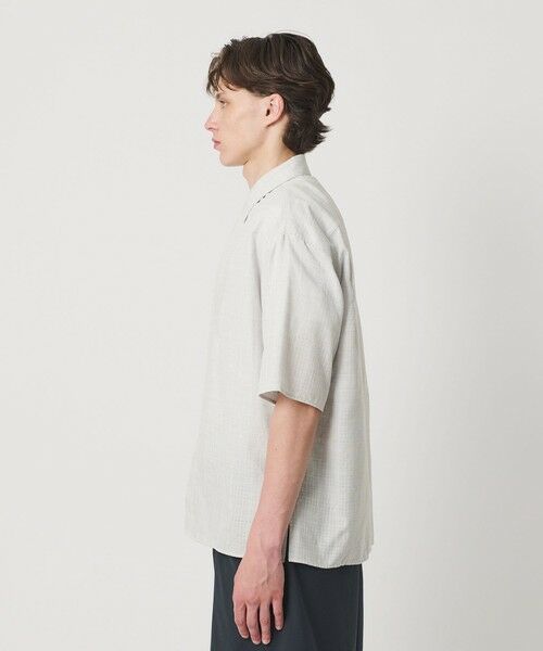 BEAUTY&YOUTH UNITED ARROWS / ビューティー&ユース ユナイテッドアローズ シャツ・ブラウス | ツイードライク テクスチャード レギュラー シャツ GRANDE型 | 詳細16