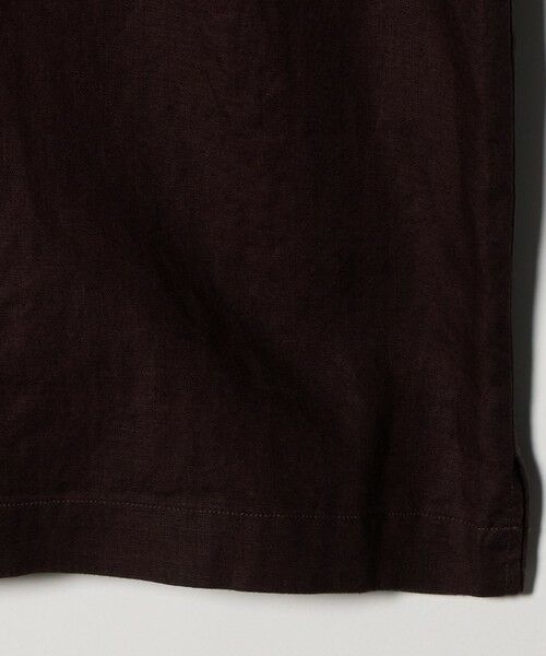 BEAUTY&YOUTH UNITED ARROWS / ビューティー&ユース ユナイテッドアローズ シャツ・ブラウス | HI-LINE シュリンク リネン ハーフ スリーブ シャツ | 詳細8