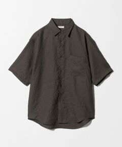 BEAUTY&YOUTH UNITED ARROWS / ビューティー&ユース ユナイテッドアローズ シャツ・ブラウス | ライト リネンタッチ キャンプカラー シャツ FORM型