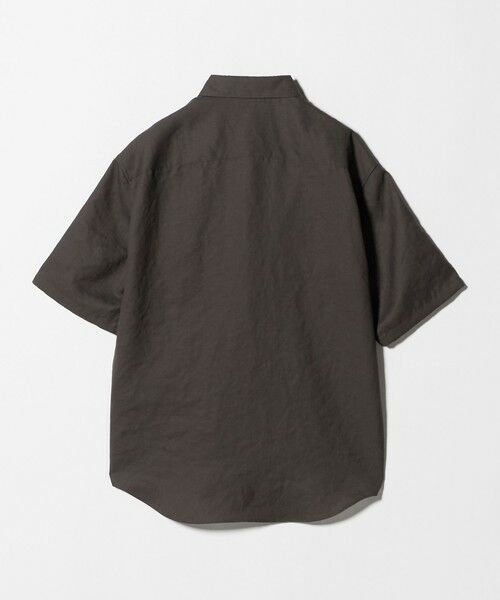 BEAUTY&YOUTH UNITED ARROWS / ビューティー&ユース ユナイテッドアローズ シャツ・ブラウス | ライト リネンタッチ キャンプカラー シャツ FORM型 | 詳細3