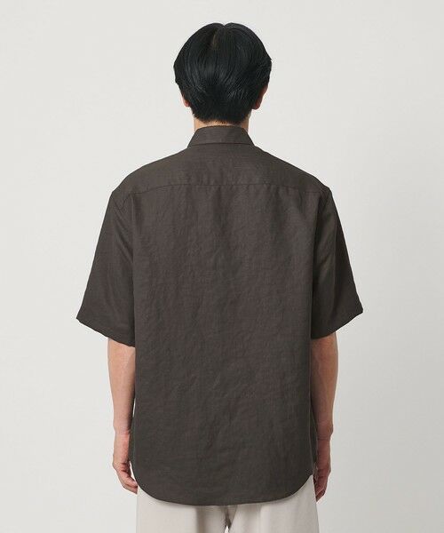 BEAUTY&YOUTH UNITED ARROWS / ビューティー&ユース ユナイテッドアローズ シャツ・ブラウス | ライト リネンタッチ レギュラーカラー シャツ FORM TAPERD型 | 詳細11