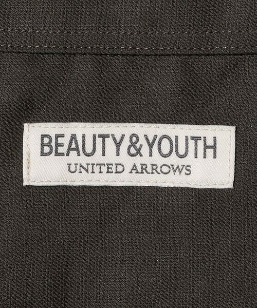 BEAUTY&YOUTH UNITED ARROWS / ビューティー&ユース ユナイテッドアローズ シャツ・ブラウス | ライト リネンタッチ キャンプカラー シャツ FORM型 | 詳細9
