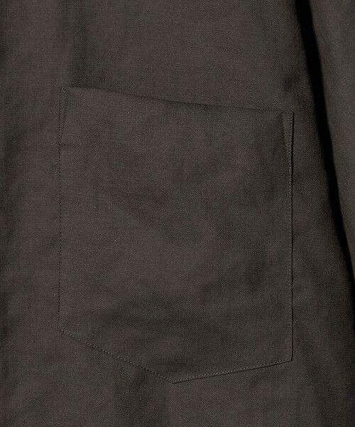 BEAUTY&YOUTH UNITED ARROWS / ビューティー&ユース ユナイテッドアローズ シャツ・ブラウス | ライト リネンタッチ キャンプカラー シャツ FORM型 | 詳細6