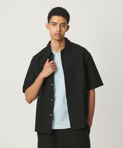 BEAUTY&YOUTH UNITED ARROWS / ビューティー&ユース ユナイテッドアローズ シャツ・ブラウス | ＜LACOSTE for BEAUTY&YOUTH＞ワントーン ショートスリーブ シャツ | 詳細1