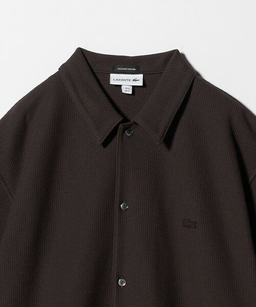 BEAUTY&YOUTH UNITED ARROWS / ビューティー&ユース ユナイテッドアローズ シャツ・ブラウス | ＜LACOSTE for BEAUTY&YOUTH＞ワントーン ショートスリーブ シャツ | 詳細15