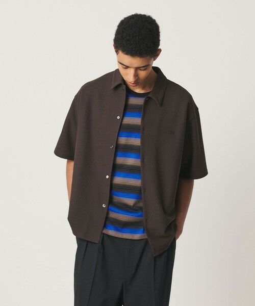 BEAUTY&YOUTH UNITED ARROWS / ビューティー&ユース ユナイテッドアローズ シャツ・ブラウス | ＜LACOSTE for BEAUTY&YOUTH＞ワントーン ショートスリーブ シャツ | 詳細12