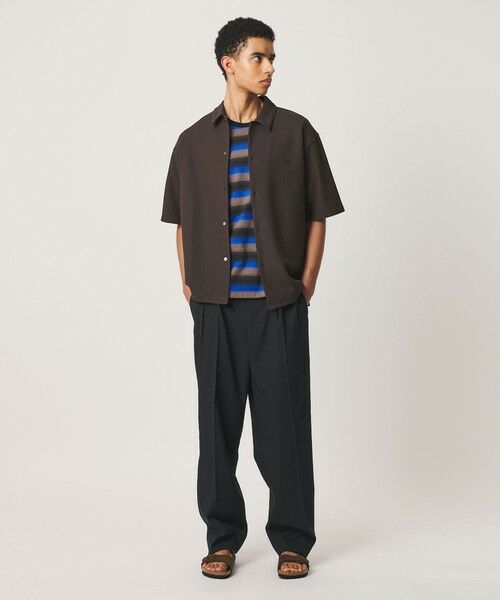 BEAUTY&YOUTH UNITED ARROWS / ビューティー&ユース ユナイテッドアローズ シャツ・ブラウス | ＜LACOSTE for BEAUTY&YOUTH＞ワントーン ショートスリーブ シャツ | 詳細13