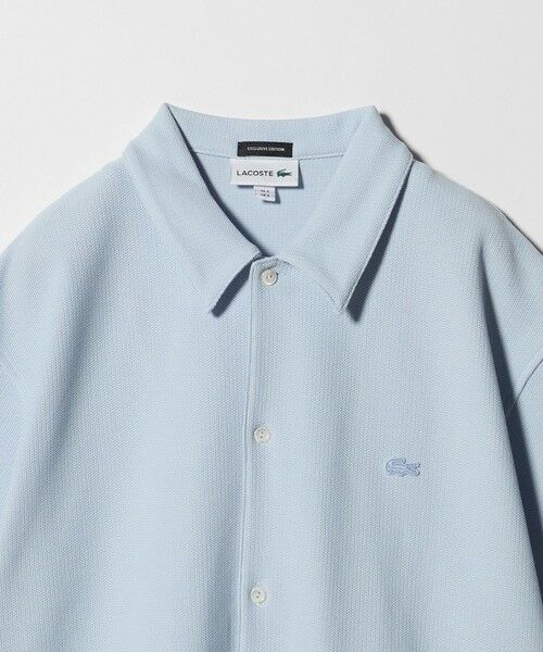 BEAUTY&YOUTH UNITED ARROWS / ビューティー&ユース ユナイテッドアローズ シャツ・ブラウス | ＜LACOSTE for BEAUTY&YOUTH＞ワントーン ショートスリーブ シャツ | 詳細20