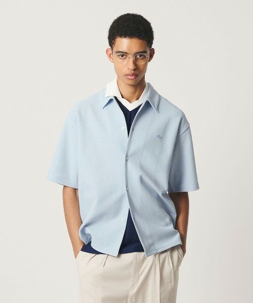 BEAUTY&YOUTH UNITED ARROWS / ビューティー&ユース ユナイテッドアローズ シャツ・ブラウス | ＜LACOSTE for BEAUTY&YOUTH＞ワントーン ショートスリーブ シャツ | 詳細17