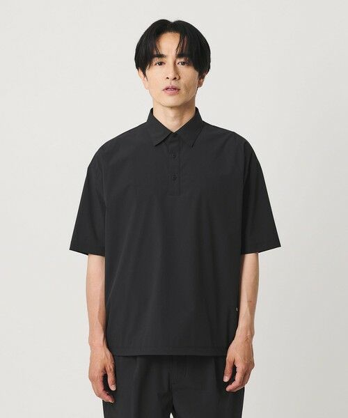 BEAUTY&YOUTH UNITED ARROWS / ビューティー&ユース ユナイテッドアローズ カットソー | 360°MASTER ICE アジャスト ポロシャツ セットアップ対応 接触冷感 ストレッチ 撥水 UVカット | 詳細4
