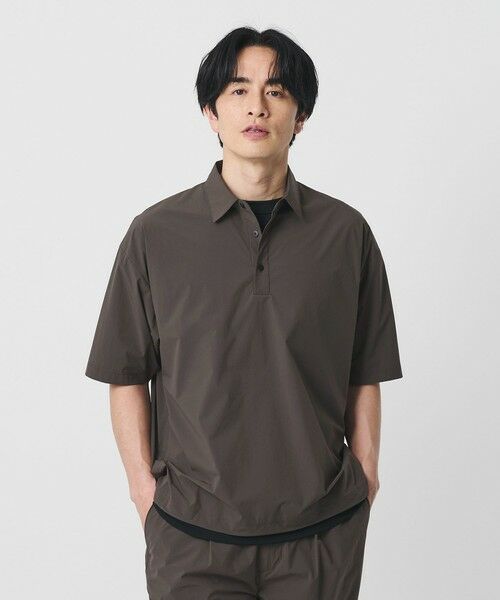 BEAUTY&YOUTH UNITED ARROWS / ビューティー&ユース ユナイテッドアローズ カットソー | 360°MASTER ICE アジャスト ポロシャツ セットアップ対応 接触冷感 ストレッチ 撥水 UVカット | 詳細15