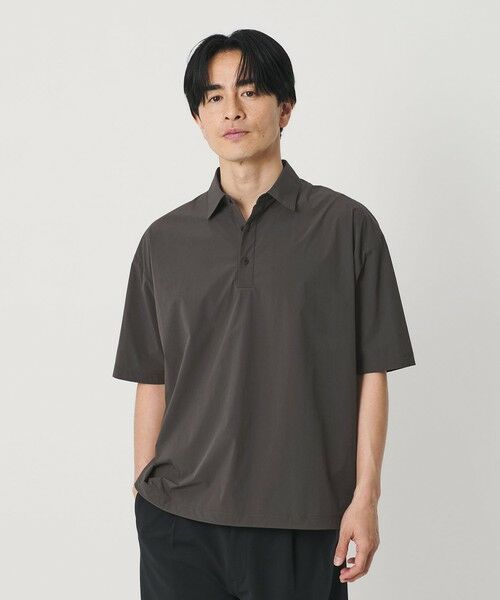 BEAUTY&YOUTH UNITED ARROWS / ビューティー&ユース ユナイテッドアローズ カットソー | 360°MASTER ICE アジャスト ポロシャツ セットアップ対応 接触冷感 ストレッチ 撥水 UVカット | 詳細18