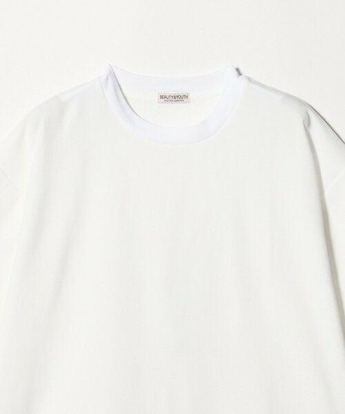 BEAUTY&YOUTH UNITED ARROWS / ビューティー&ユース ユナイテッドアローズ カットソー | フラックス ライク アジャスト クルーネック Tシャツ 吸水速乾 ストレッチ 通気性 | 詳細1