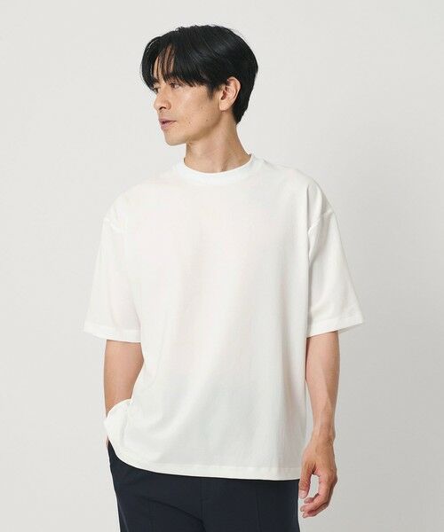 BEAUTY&YOUTH UNITED ARROWS / ビューティー&ユース ユナイテッドアローズ カットソー | フラックス ライク アジャスト クルーネック Tシャツ 吸水速乾 ストレッチ 通気性 | 詳細2