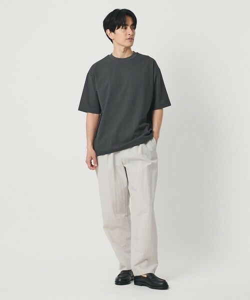 BEAUTY&YOUTH UNITED ARROWS / ビューティー&ユース ユナイテッドアローズ カットソー | フラックス ライク アジャスト クルーネック Tシャツ 吸水速乾 ストレッチ 通気性 | 詳細4