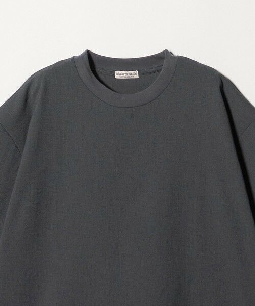 BEAUTY&YOUTH UNITED ARROWS / ビューティー&ユース ユナイテッドアローズ カットソー | フラックス ライク アジャスト クルーネック Tシャツ 吸水速乾 ストレッチ 通気性 | 詳細17