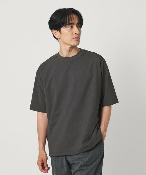 BEAUTY&YOUTH UNITED ARROWS / ビューティー&ユース ユナイテッドアローズ カットソー | フラックス ライク アジャスト クルーネック Tシャツ 吸水速乾 ストレッチ 通気性 | 詳細9