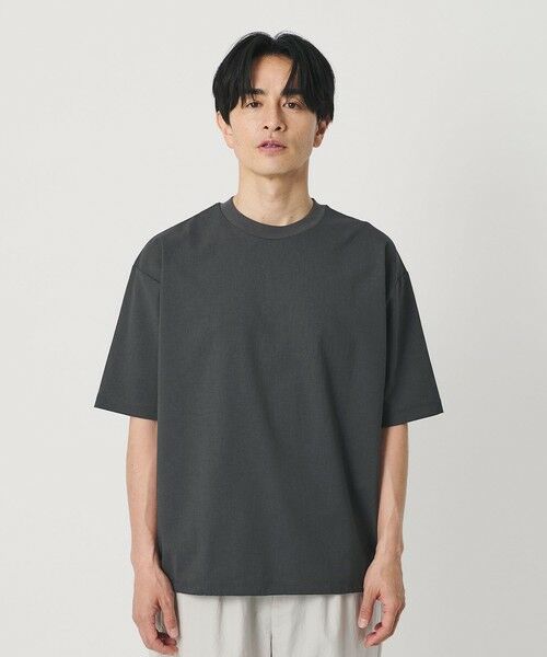 BEAUTY&YOUTH UNITED ARROWS / ビューティー&ユース ユナイテッドアローズ カットソー | フラックス ライク アジャスト クルーネック Tシャツ 吸水速乾 ストレッチ 通気性 | 詳細5