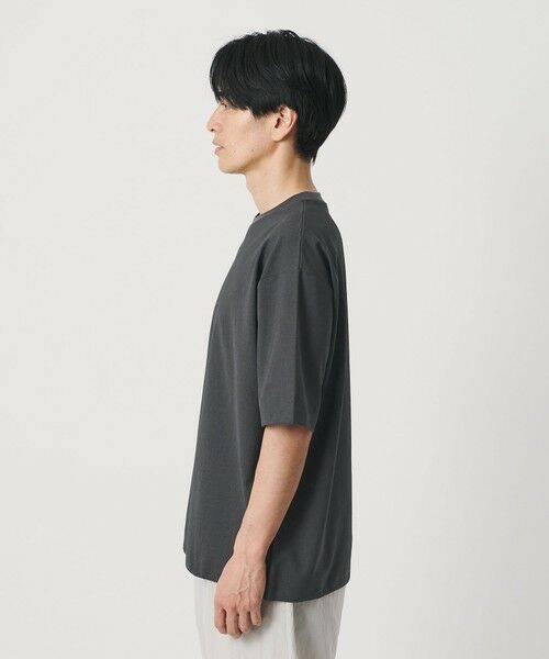 BEAUTY&YOUTH UNITED ARROWS / ビューティー&ユース ユナイテッドアローズ カットソー | フラックス ライク アジャスト クルーネック Tシャツ 吸水速乾 ストレッチ 通気性 | 詳細6