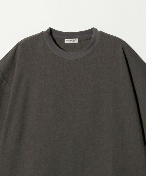 BEAUTY&YOUTH UNITED ARROWS / ビューティー&ユース ユナイテッドアローズ カットソー | フラックス ライク アジャスト クルーネック Tシャツ 吸水速乾 ストレッチ 通気性 | 詳細15