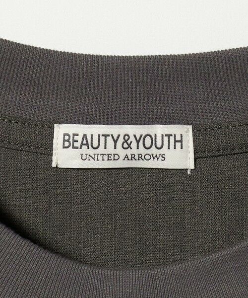 BEAUTY&YOUTH UNITED ARROWS / ビューティー&ユース ユナイテッドアローズ カットソー | フラックス ライク アジャスト クルーネック Tシャツ 吸水速乾 ストレッチ 通気性 | 詳細19