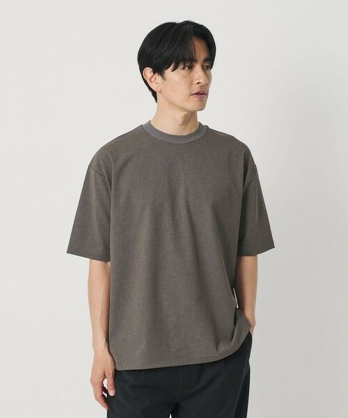 BEAUTY&YOUTH UNITED ARROWS / ビューティー&ユース ユナイテッドアローズ カットソー | フラックス ライク アジャスト クルーネック Tシャツ 吸水速乾 ストレッチ 通気性 | 詳細12