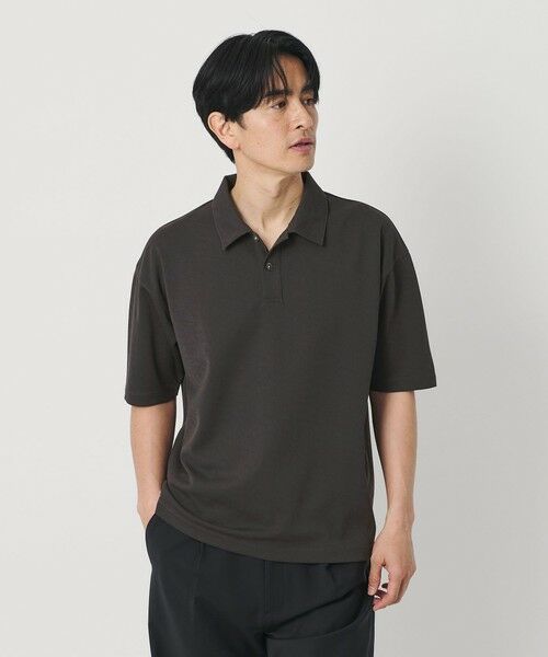 BEAUTY&YOUTH UNITED ARROWS / ビューティー&ユース ユナイテッドアローズ カットソー | ドライ スムース ジャージー ポロシャツ 吸水速乾 | 詳細1