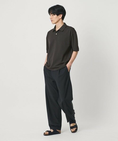 BEAUTY&YOUTH UNITED ARROWS / ビューティー&ユース ユナイテッドアローズ カットソー | ドライ スムース ジャージー ポロシャツ 吸水速乾 | 詳細2