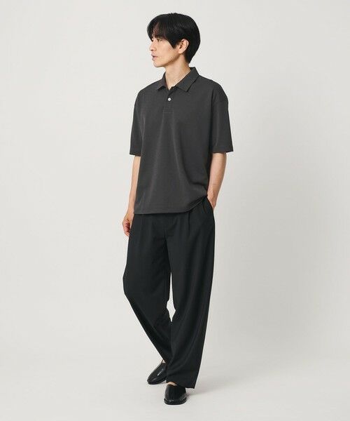 BEAUTY&YOUTH UNITED ARROWS / ビューティー&ユース ユナイテッドアローズ カットソー | ドライ スムース ジャージー ポロシャツ 吸水速乾 | 詳細5