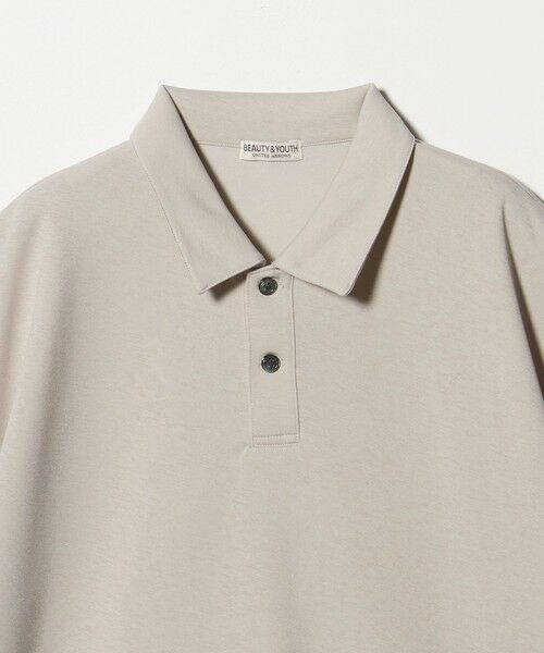 BEAUTY&YOUTH UNITED ARROWS / ビューティー&ユース ユナイテッドアローズ カットソー | ドライ スムース ジャージー ポロシャツ 吸水速乾 | 詳細18