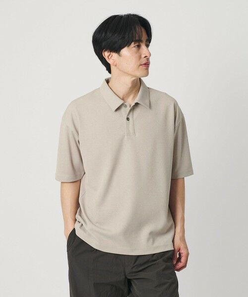 BEAUTY&YOUTH UNITED ARROWS / ビューティー&ユース ユナイテッドアローズ カットソー | ドライ スムース ジャージー ポロシャツ 吸水速乾 | 詳細16