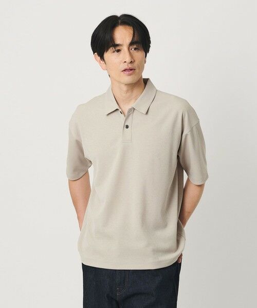BEAUTY&YOUTH UNITED ARROWS / ビューティー&ユース ユナイテッドアローズ カットソー | ドライ スムース ジャージー ポロシャツ 吸水速乾 | 詳細20