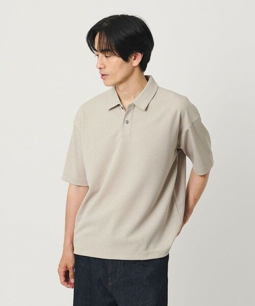 BEAUTY&YOUTH UNITED ARROWS / ビューティー&ユース ユナイテッドアローズ カットソー | ドライ スムース ジャージー ポロシャツ 吸水速乾 | 詳細21
