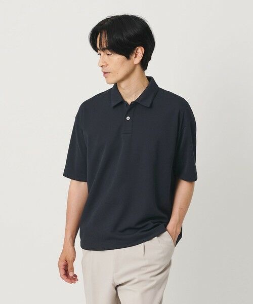 BEAUTY&YOUTH UNITED ARROWS / ビューティー&ユース ユナイテッドアローズ カットソー | ドライ スムース ジャージー ポロシャツ 吸水速乾 | 詳細26